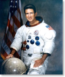 Astronaut Jim Irwin zoom