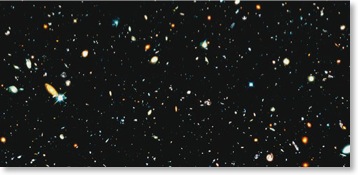 Hubble Deep field zoom