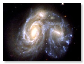 Interacting Galaxy NGC 6050 zoom