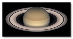 Saturn highly tilted zoom